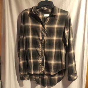 Thread And Supply Flannel Long Sleeve Shirt Womens